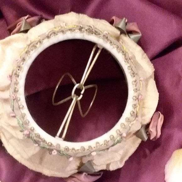 Unique Rose Bud Small Lampshade - Picture 2 of 2
